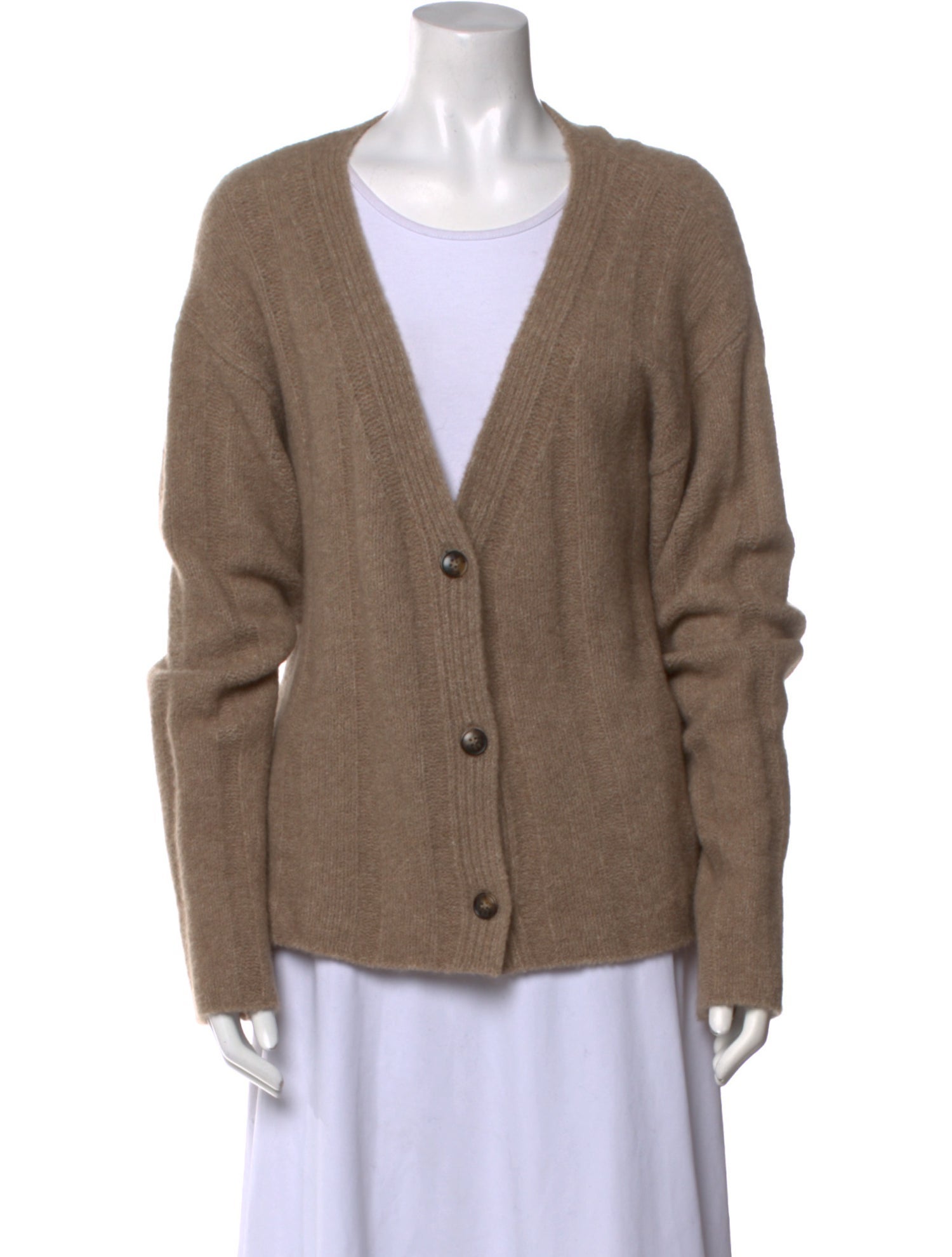 Loulou Studio Cashmere V-Neck Sweater