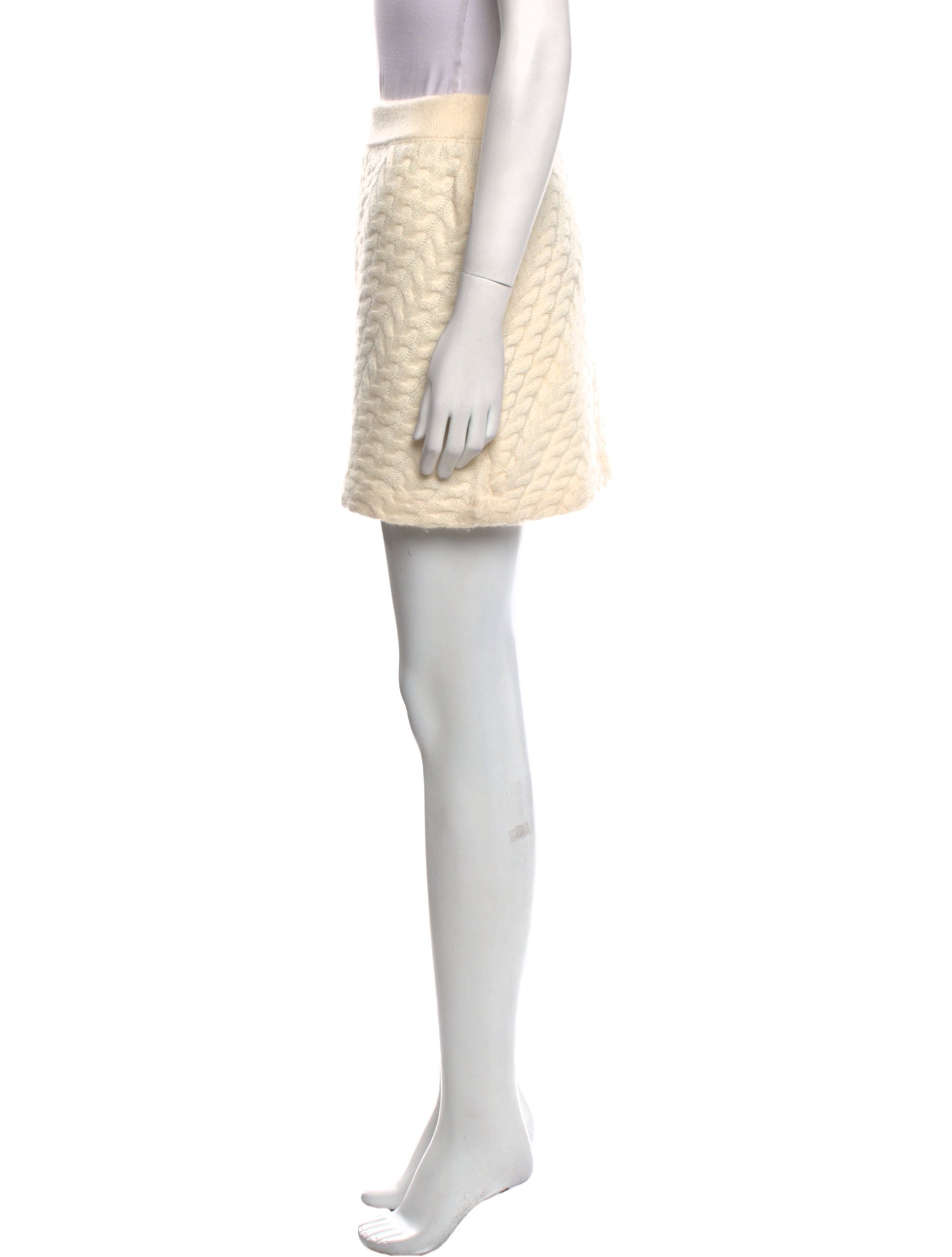 Loulou Studio Cashmere Mini Skirt