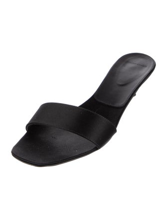 Loulou Studio Satin Slides