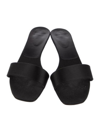 Loulou Studio Satin Slides