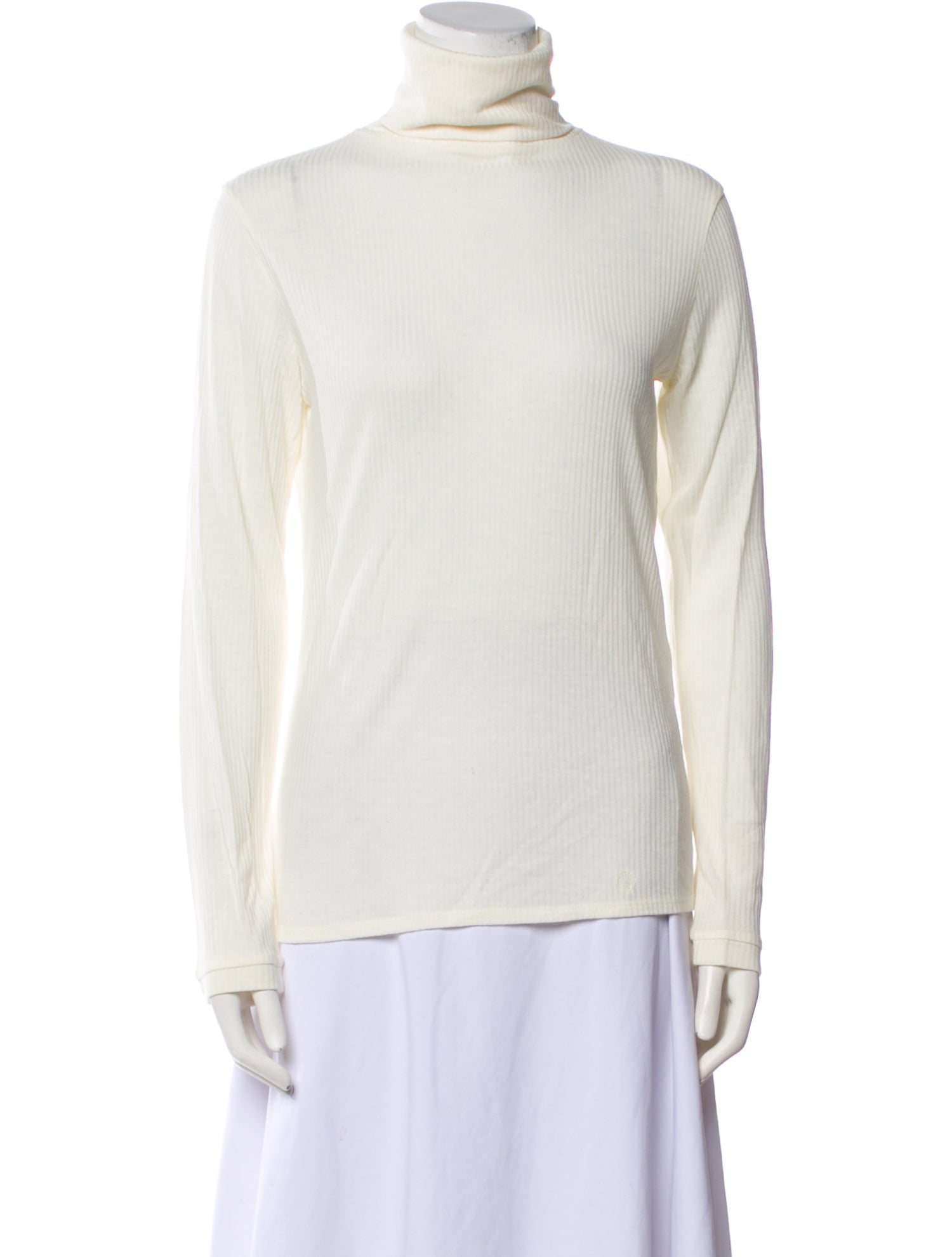 Loulou Studio Turtleneck Long Sleeve Sweatshirt