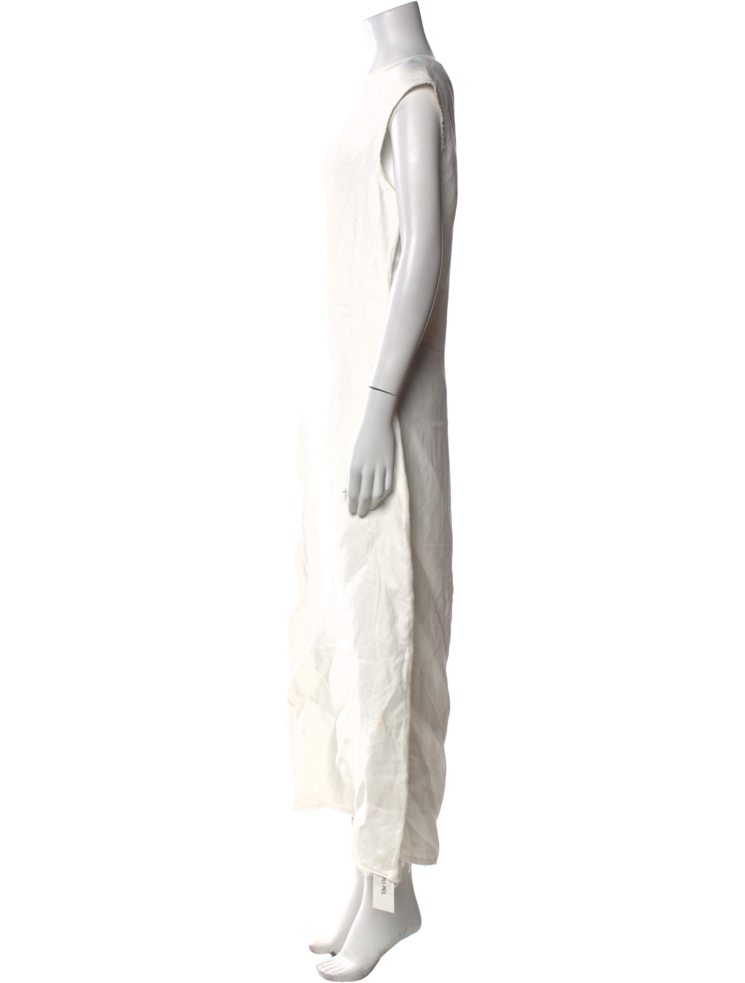 Loulou Studio Crew Neck Long Dress