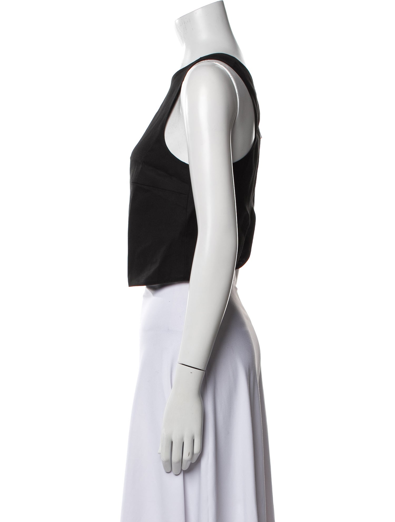 Loulou Studio Scoop Neck Sleeveless Crop Top w/ Tags