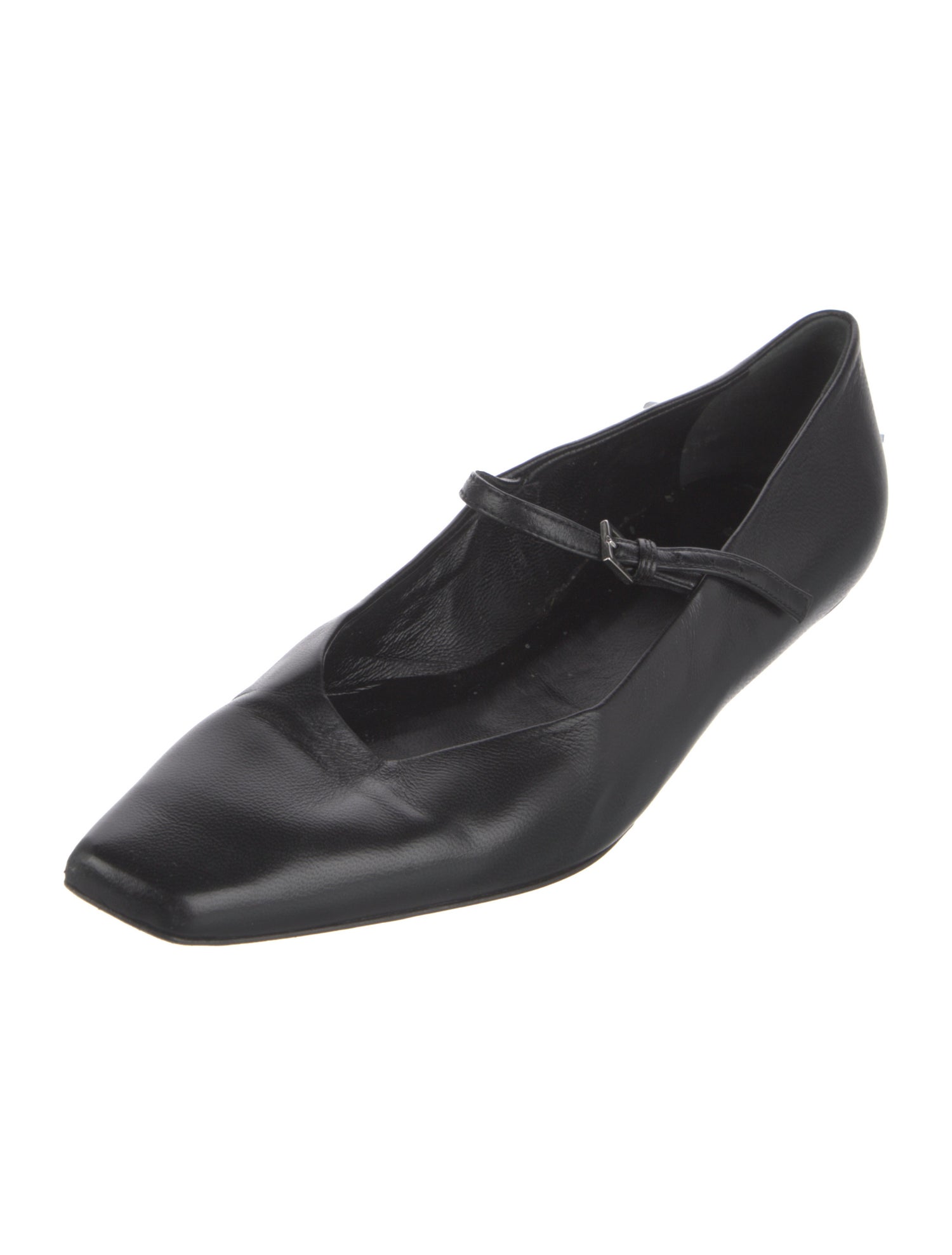 Loulou Studio Leather Mary Jane Flats