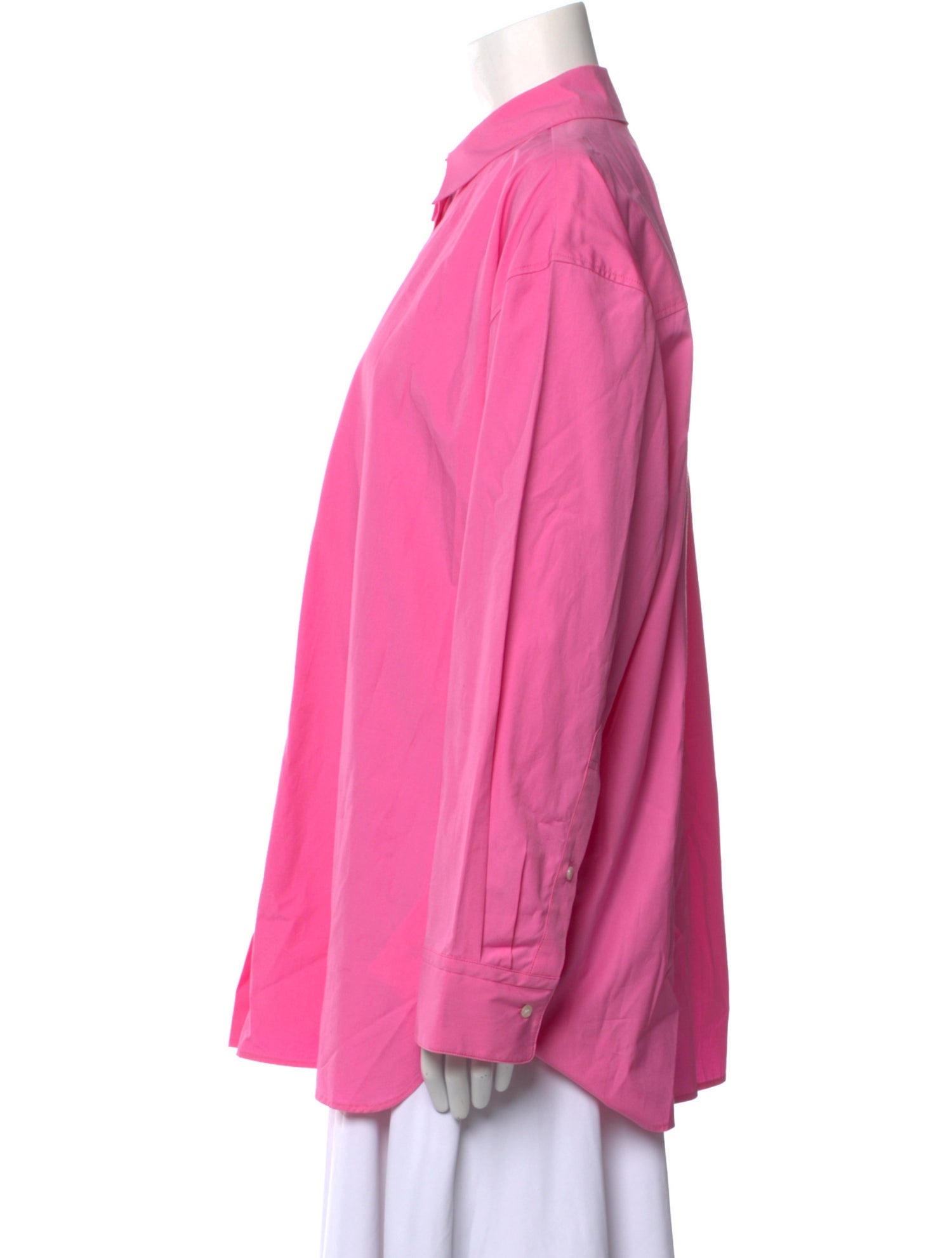 Loulou Studio Long Sleeve Button-Up Top