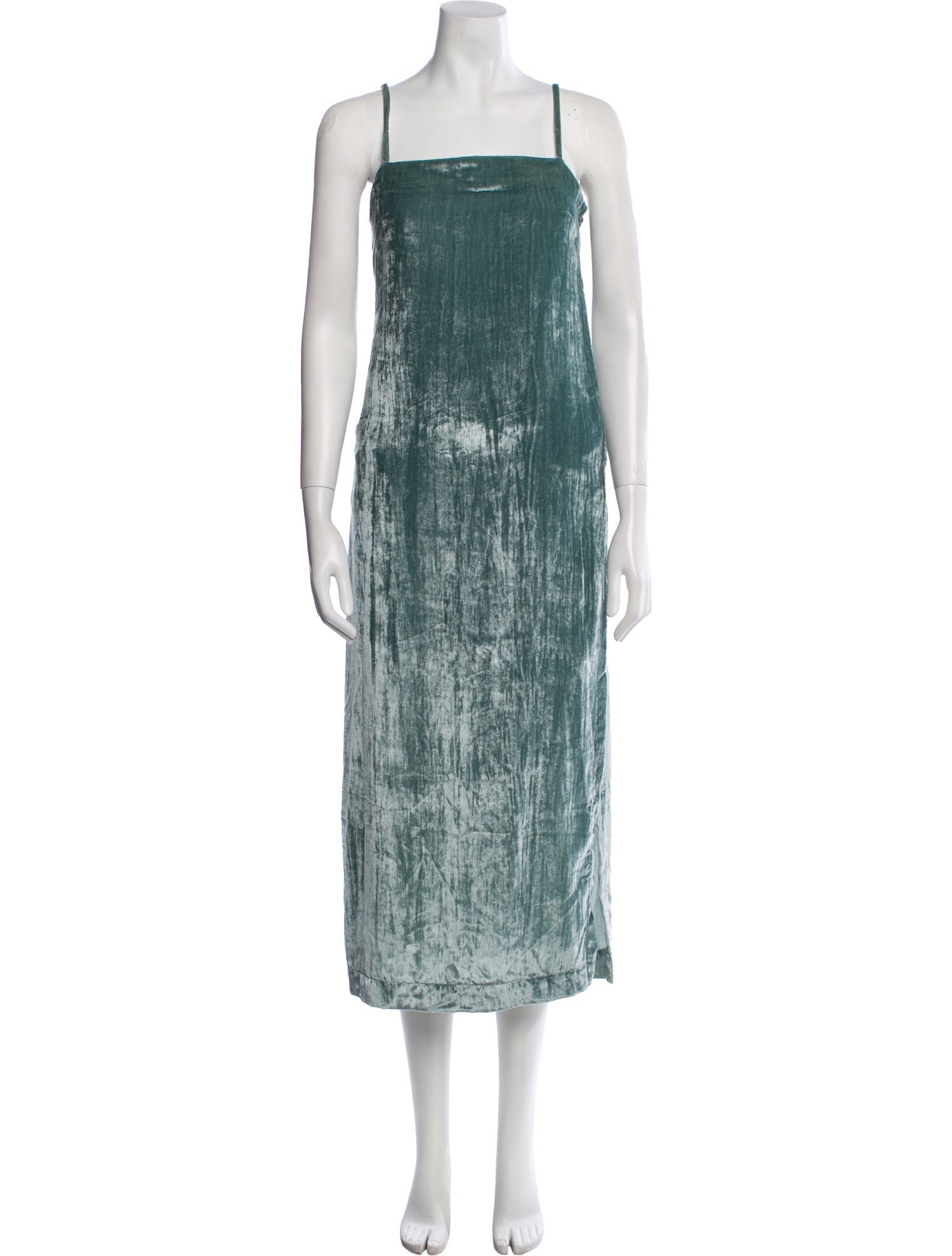 Loulou Studio Square Neckline Long Dress