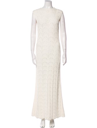 Loulou Studio Bateau Neckline Long Dress