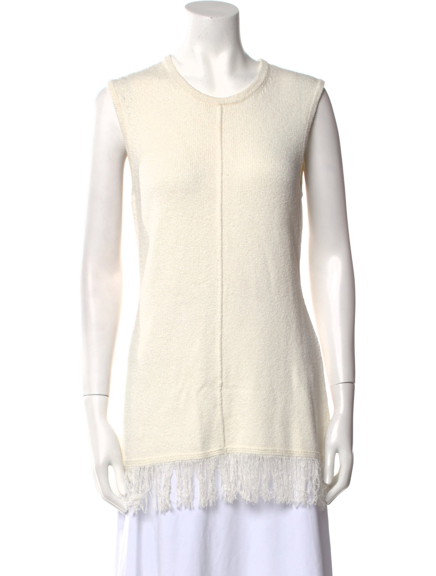 Loulou Studio Crew Neck Sleeveless Tunic