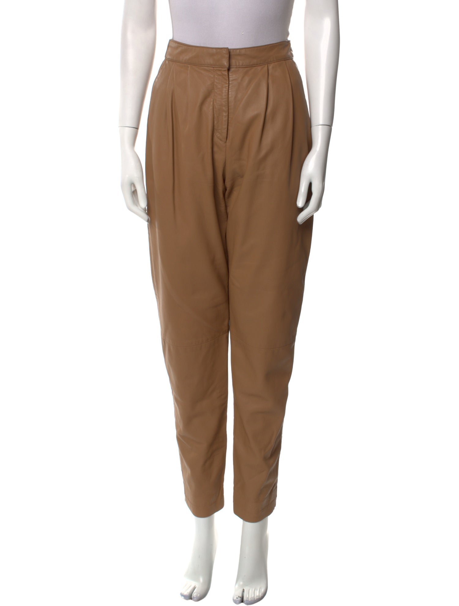 Loulou Studio Leather Skinny Leg Pants