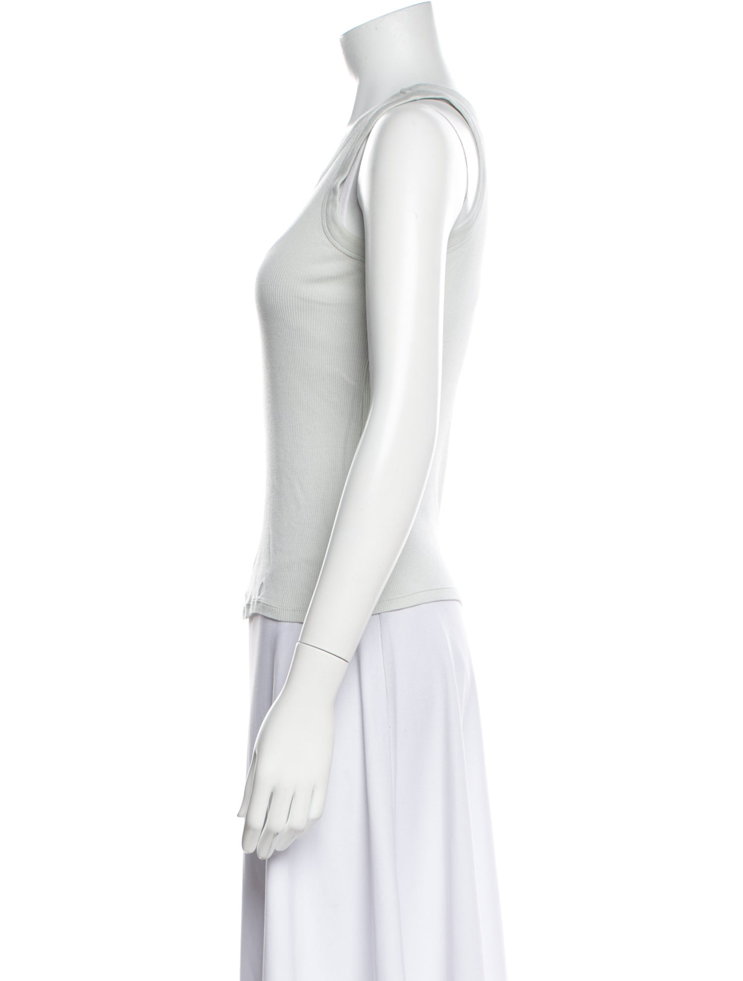 Loulou Studio Scoop Neck Sleeveless Top