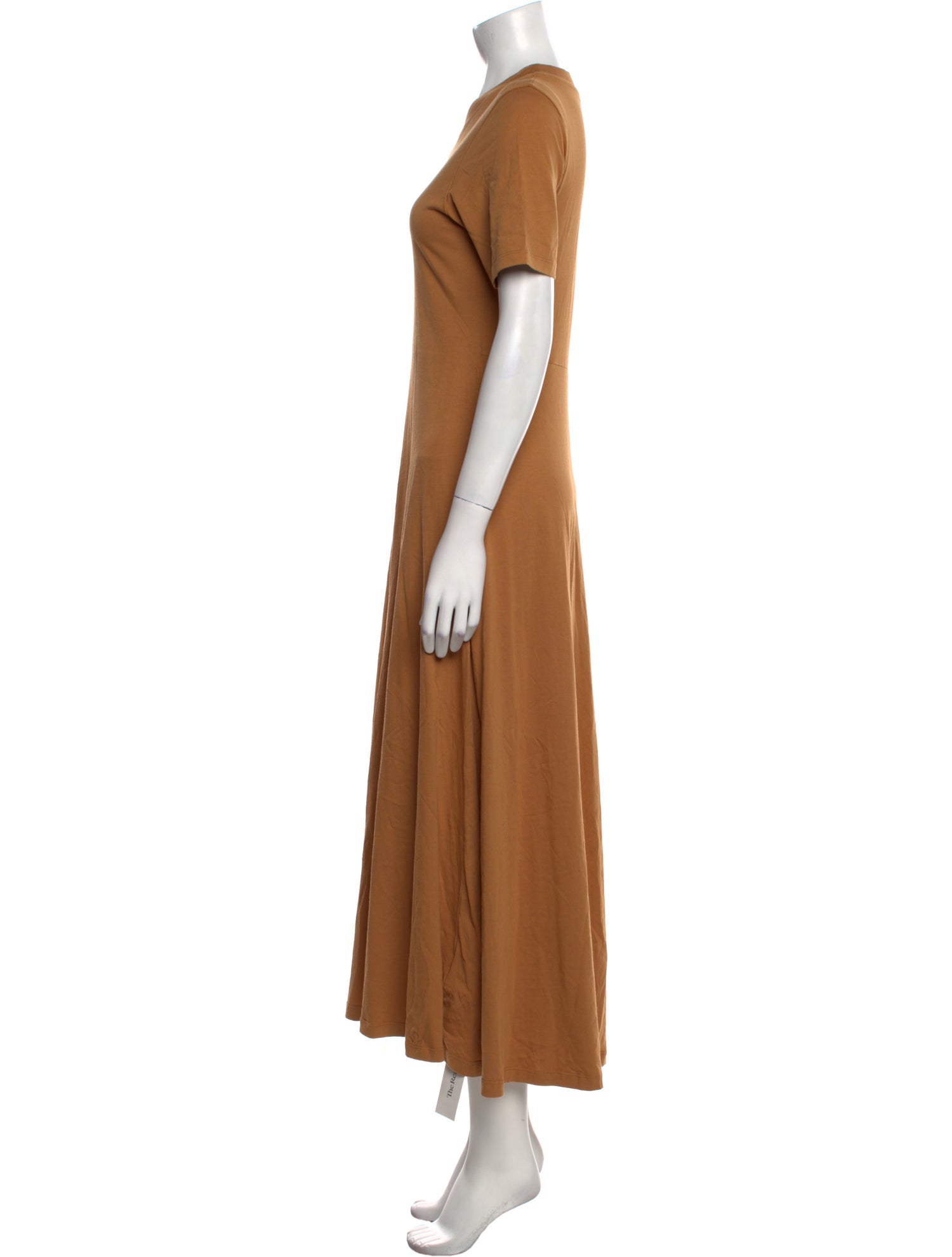 Loulou Studio Crew Neck Long Dress