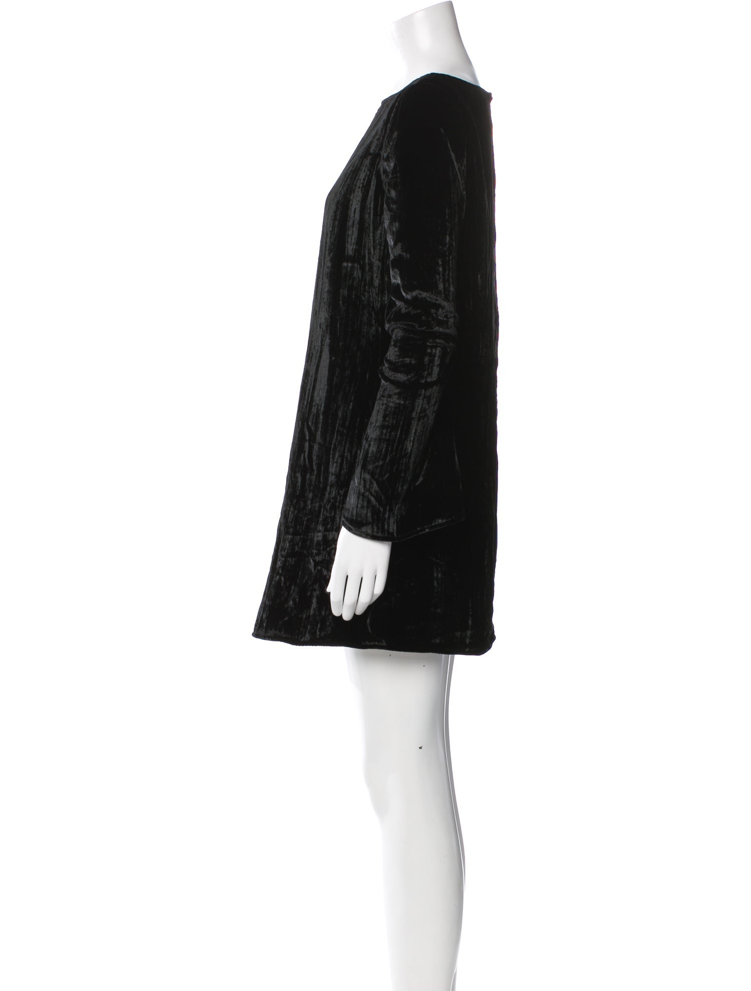 Loulou Studio Bateau Neckline Mini Dress