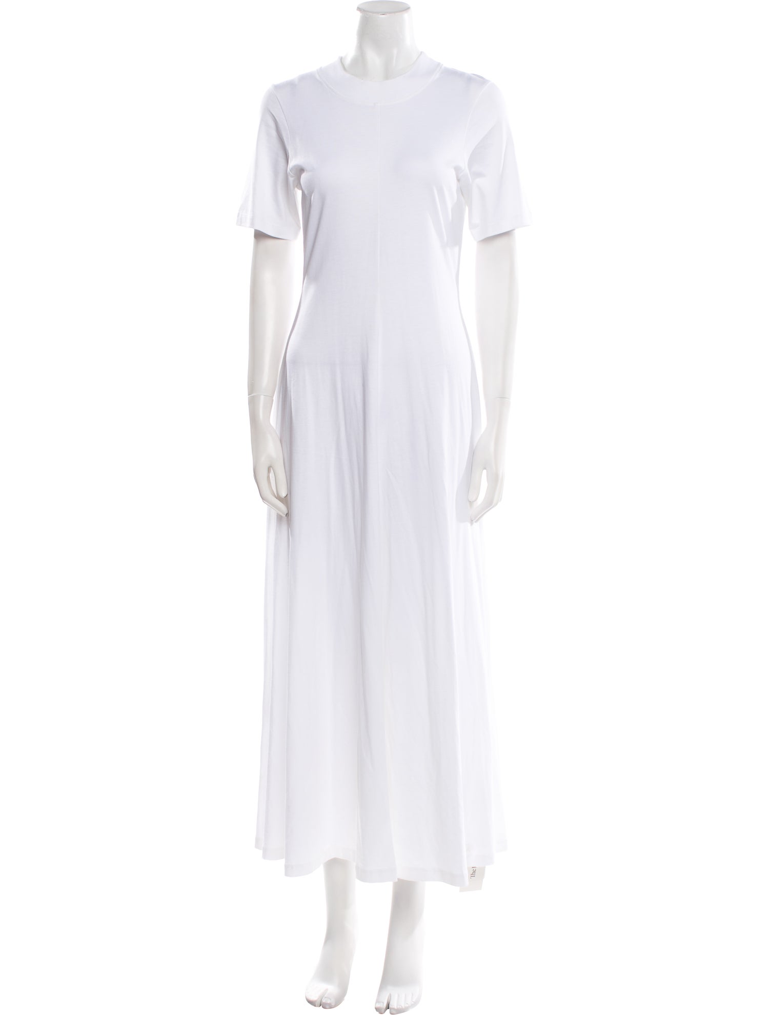 Loulou Studio Crew Neck Long Dress