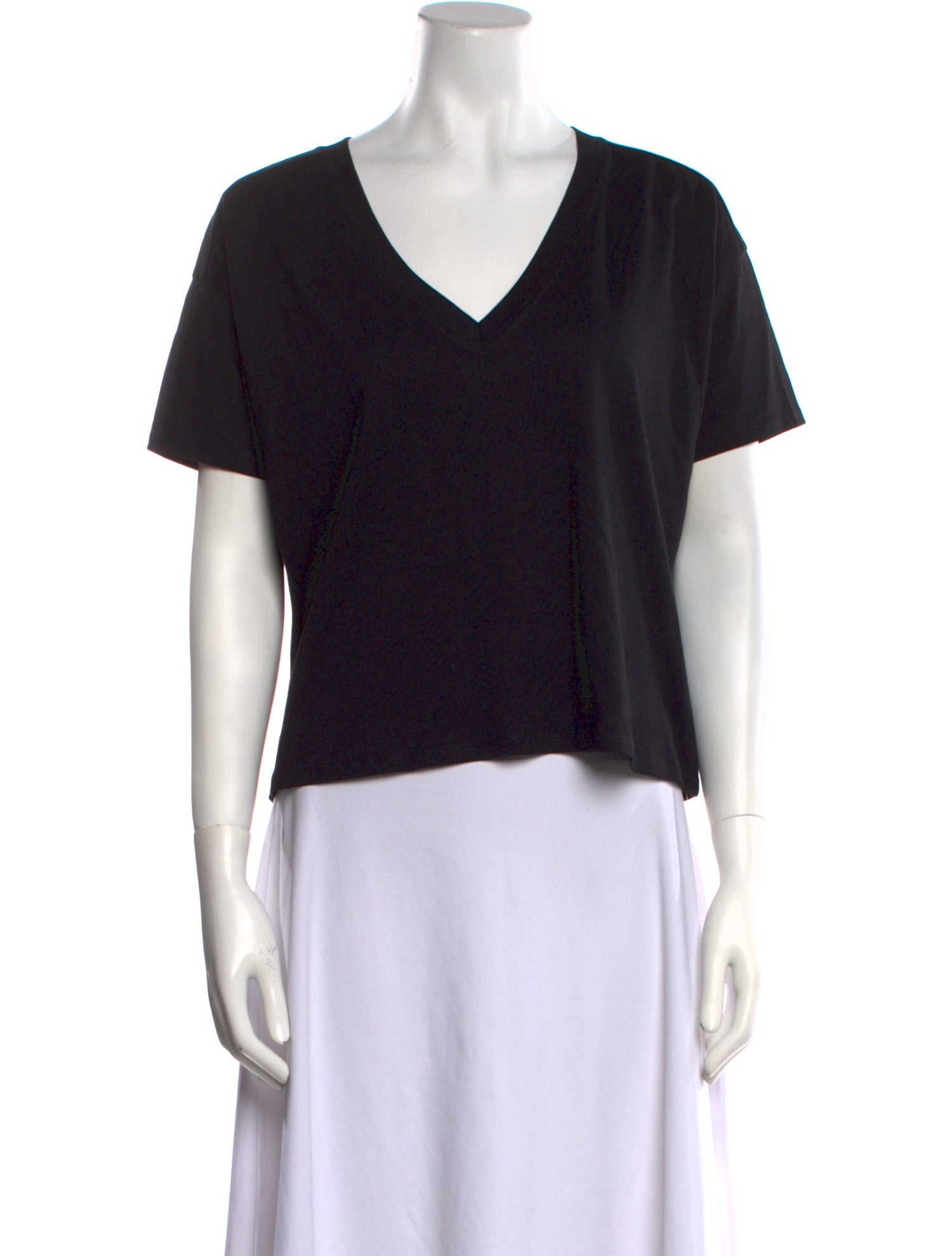 Loulou Studio V-Neck Short Sleeve T-Shirt