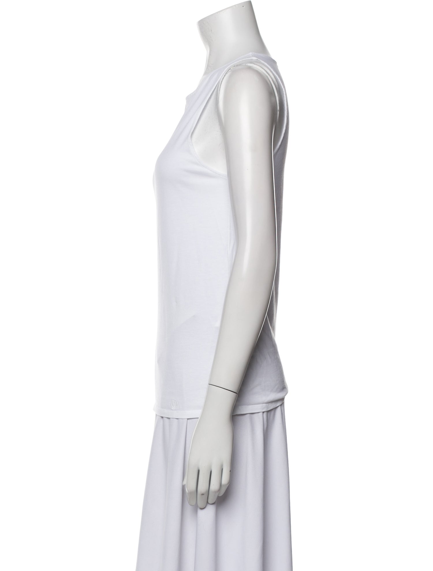 Loulou Studio Scoop Neck Sleeveless Top