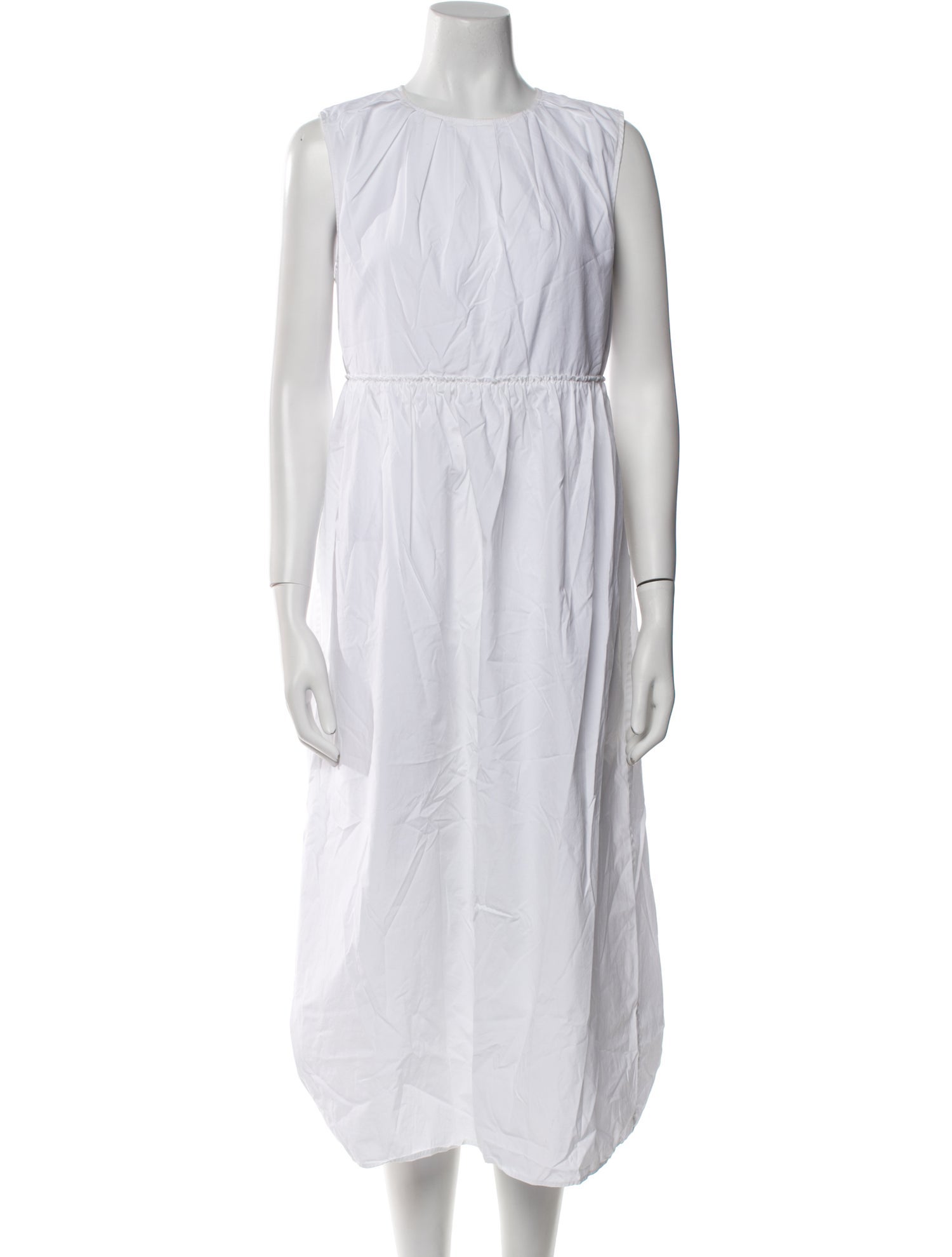 Loulou Studio Crew Neck Long Dress