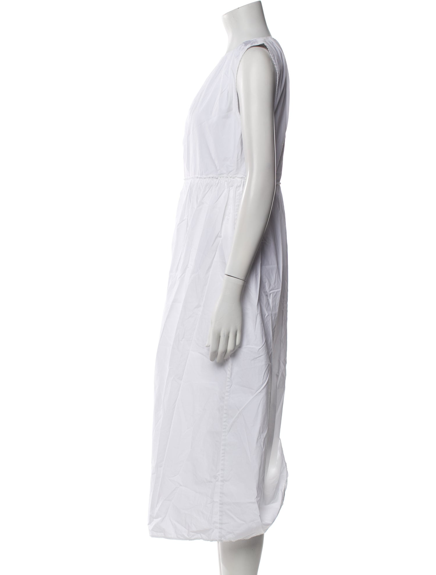 Loulou Studio Crew Neck Long Dress