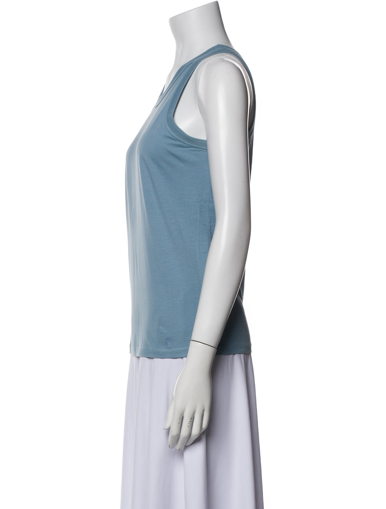 Loulou Studio Scoop Neck Sleeveless Top