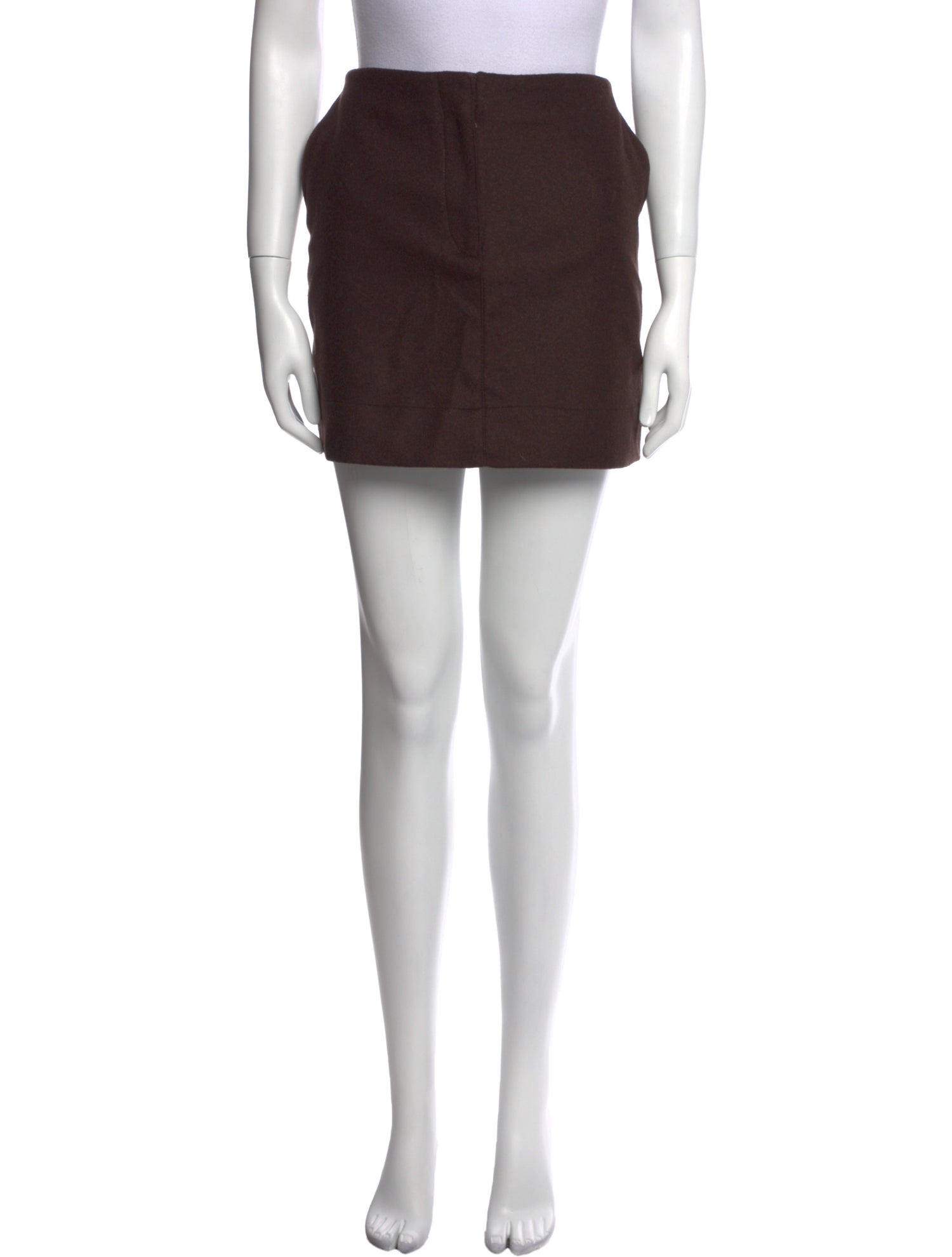 Loulou Studio Virgin Wool Mini Skirt