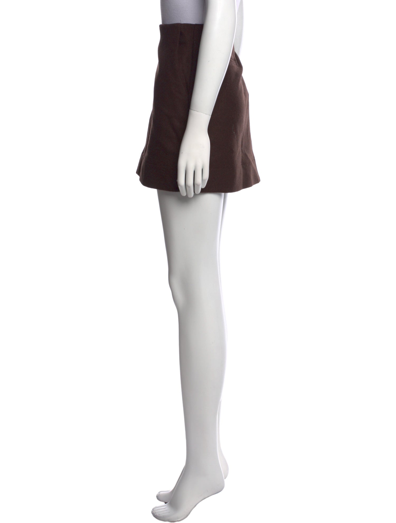 Loulou Studio Virgin Wool Mini Skirt