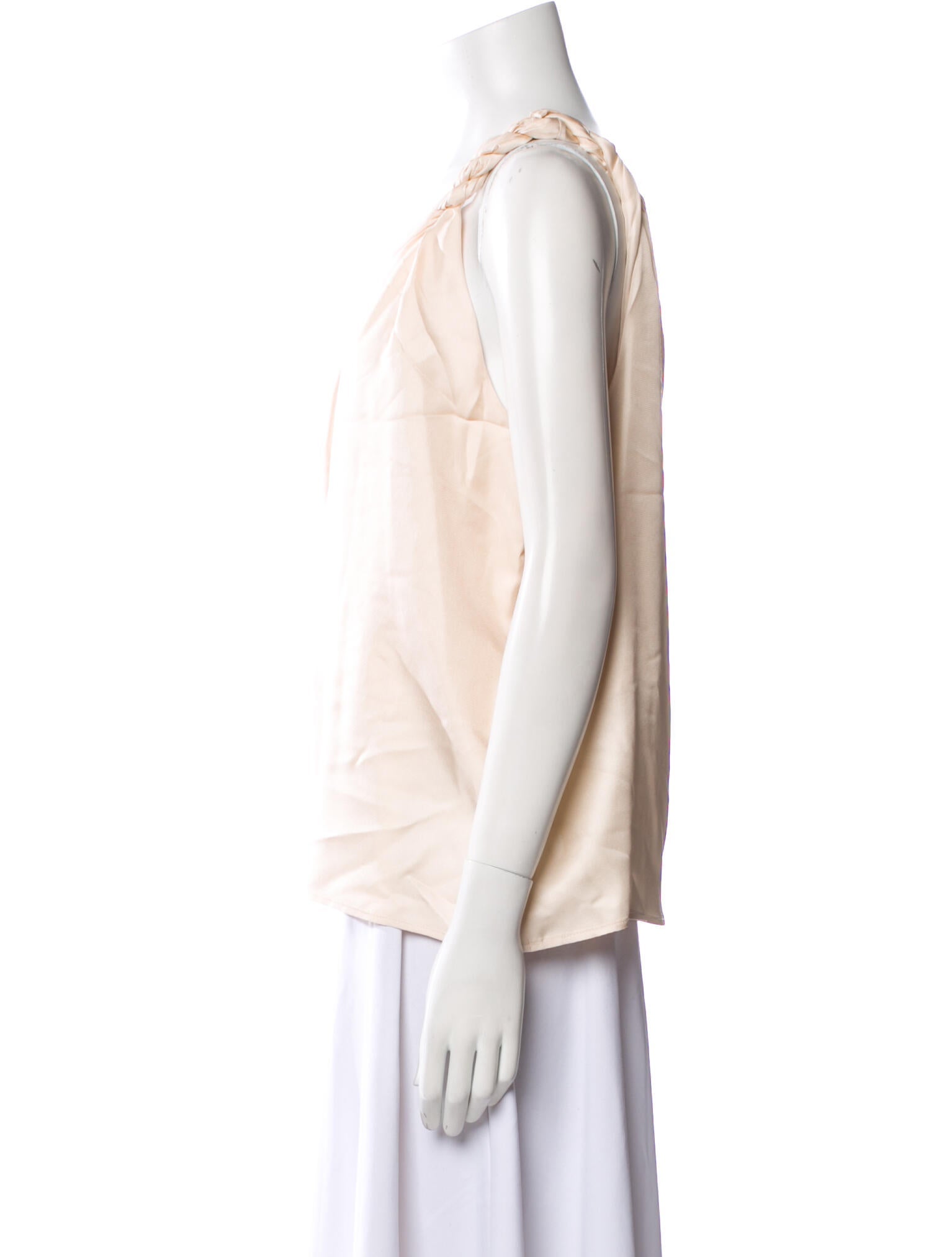 Loulou Studio Silk One-Shoulder Blouse