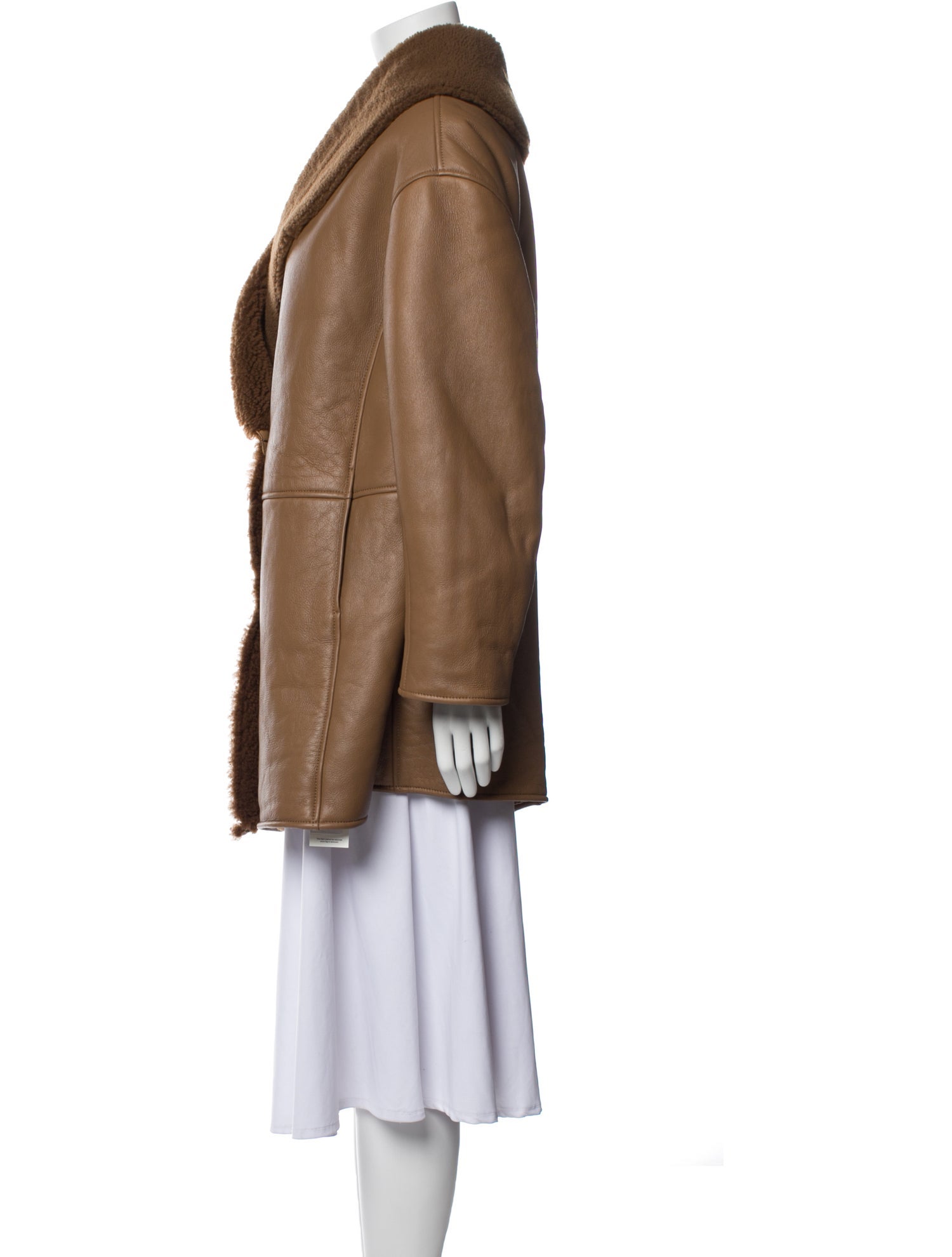 Loulou Studio Shearling Faux Fur Coat