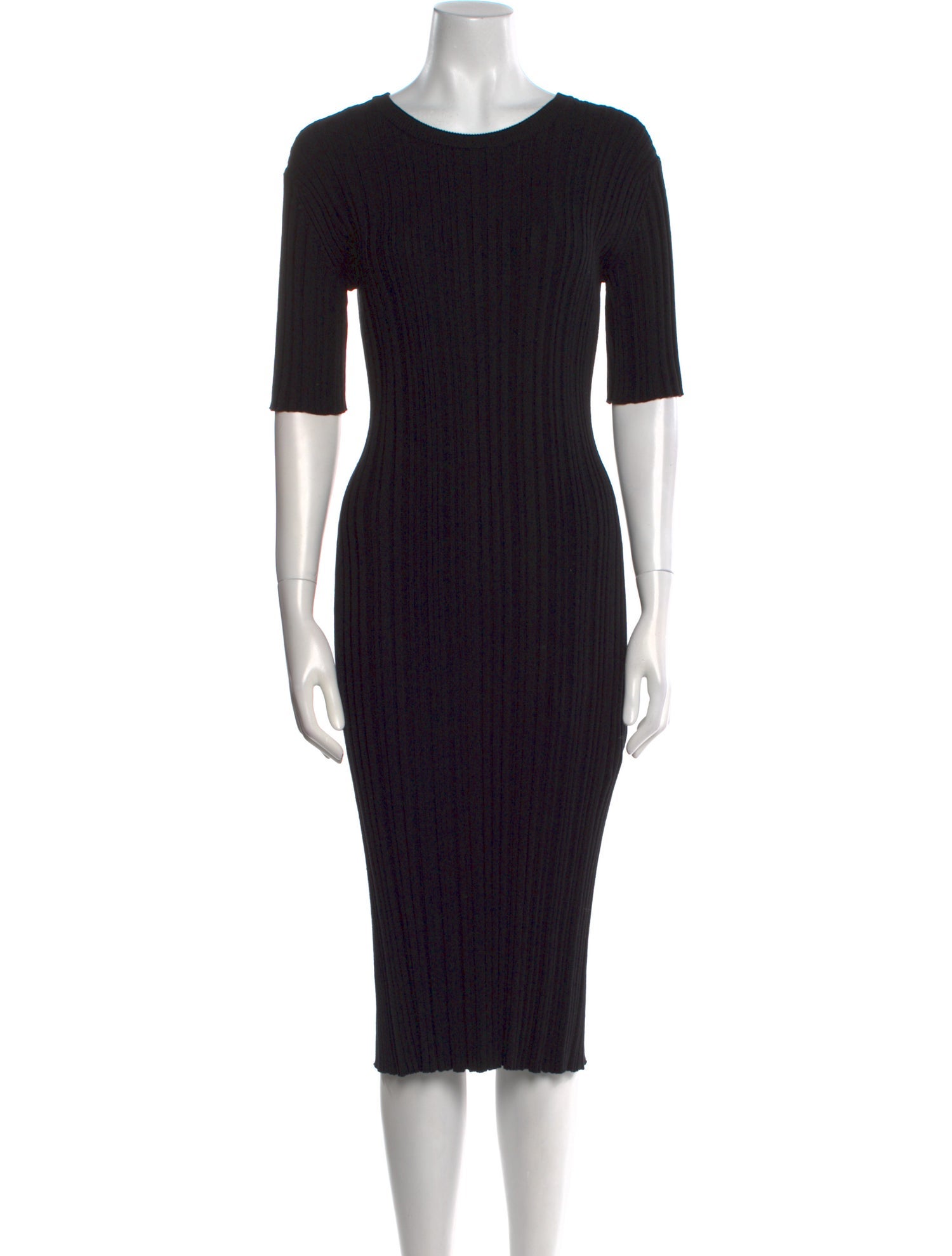 Loulou Studio Scoop Neck Midi Length Dress