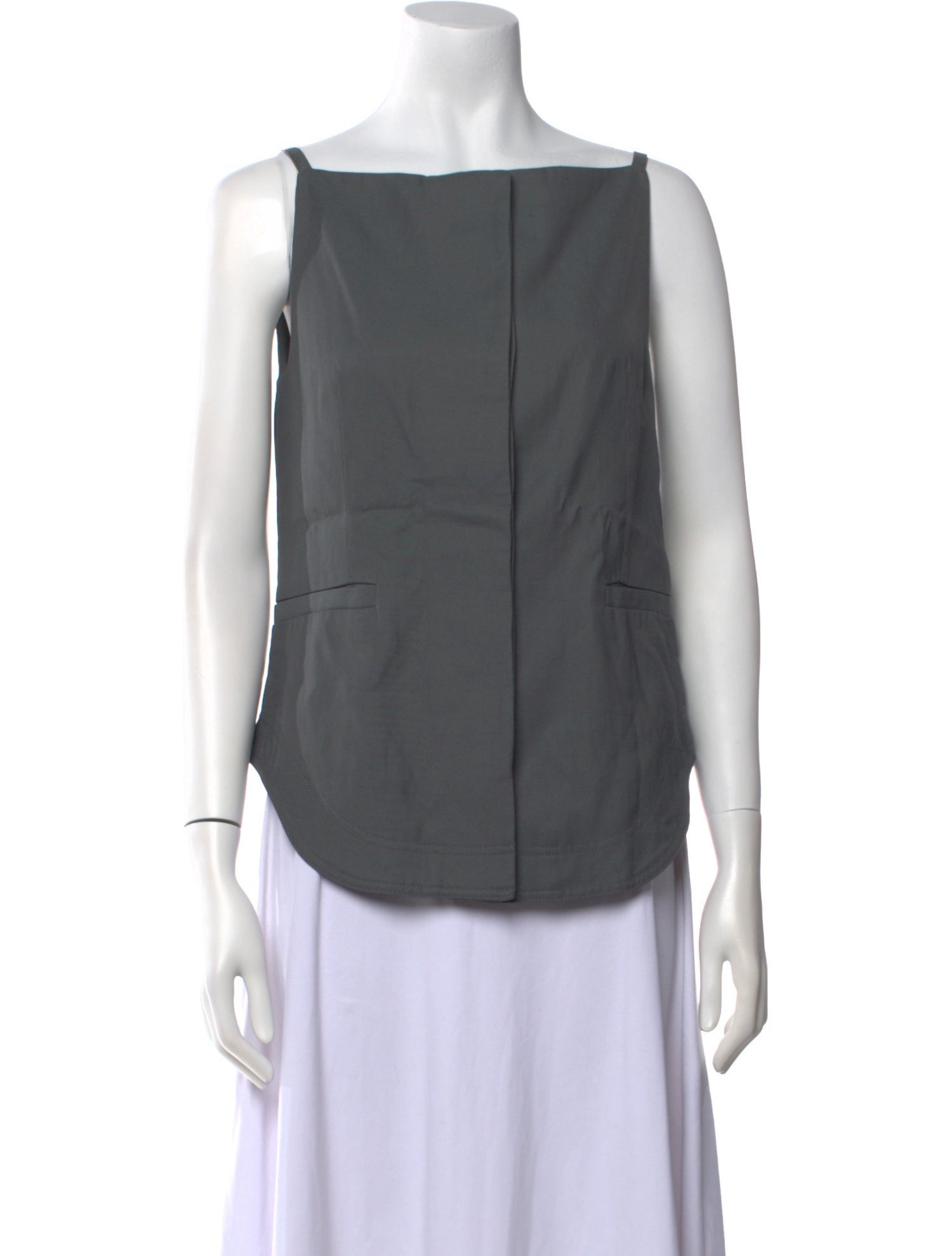 Loulou Studio Bateau Neckline Sleeveless Top w/ Tags