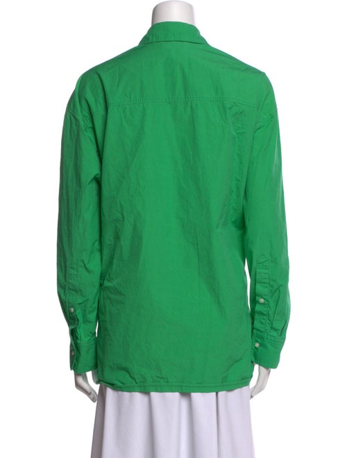 Loulou Studio Long Sleeve Button-Up Top