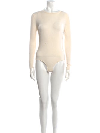 Loulou Studio Cashmere Crew Neck Bodysuit