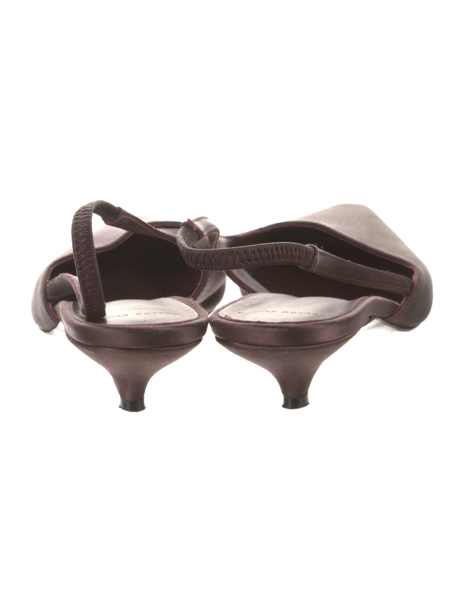 Loulou Studio Satin Slingback Pumps