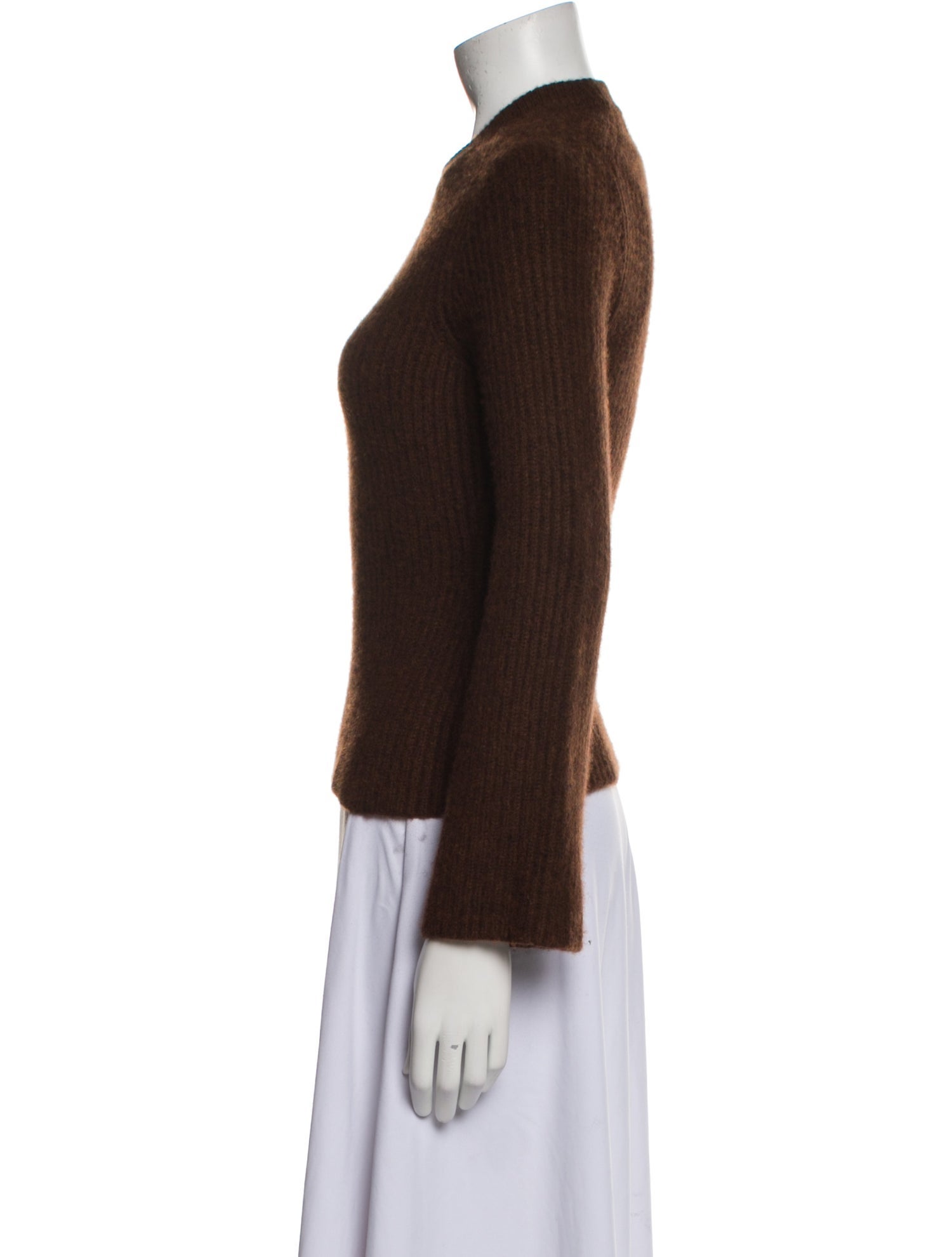 Loulou Studio Cashmere Mock Neck Sweater