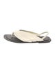 Loulou Studio Leather Flip Flops