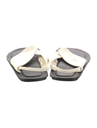 Loulou Studio Leather Flip Flops