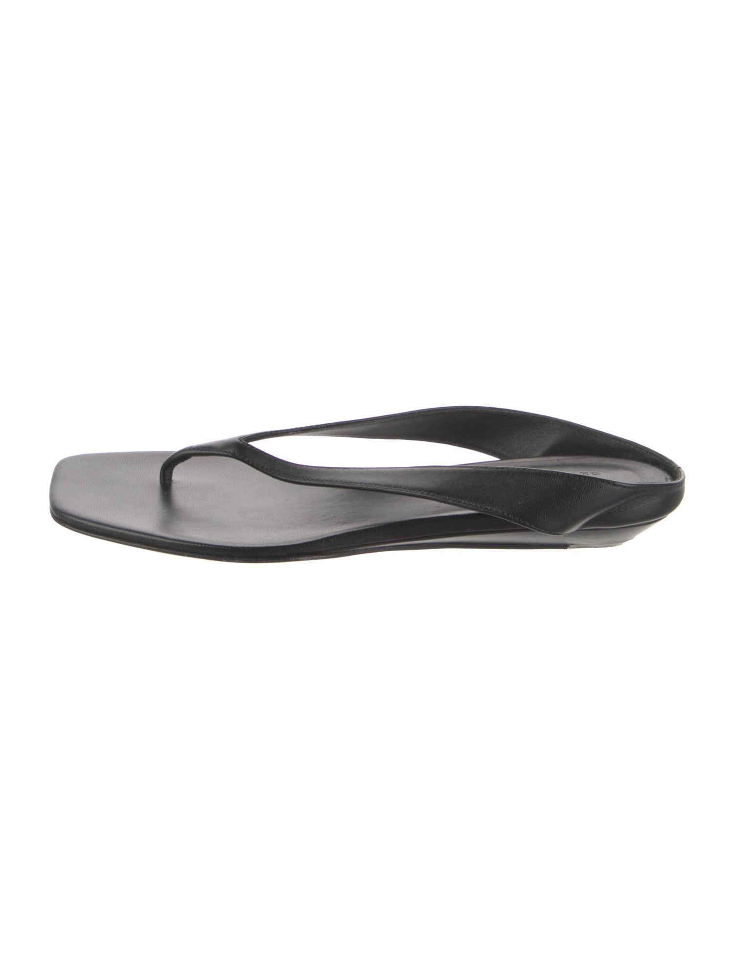 Loulou Studio Leather Flip Flops