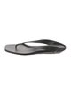 Loulou Studio Leather Flip Flops