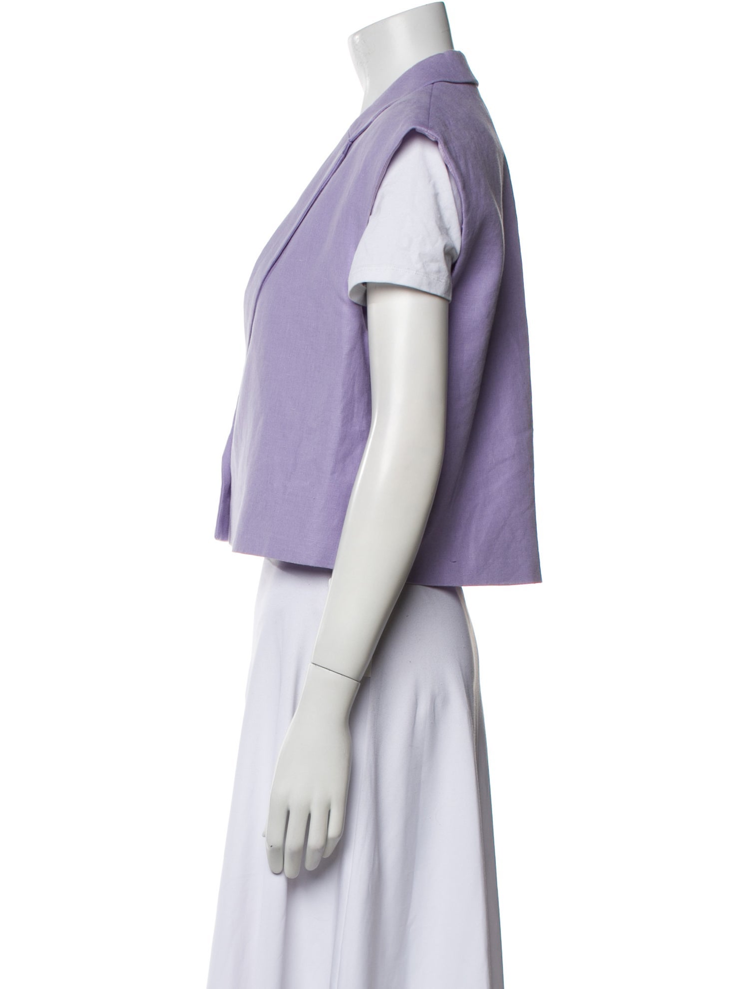 Loulou Studio Linen Vest