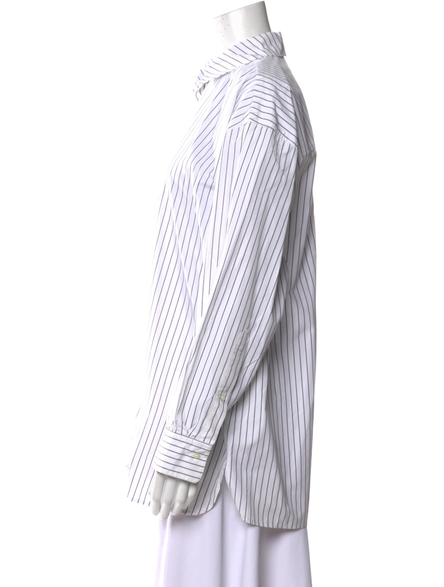 Loulou Studio Striped Long Sleeve Tunic