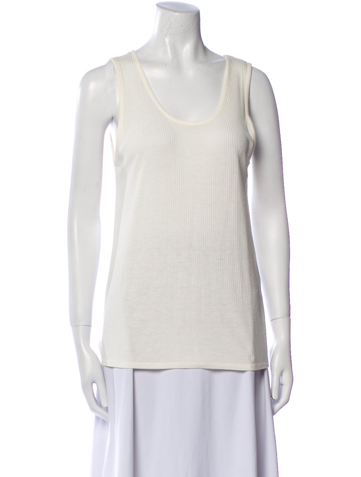 Loulou Studio Scoop Neck Sleeveless Top