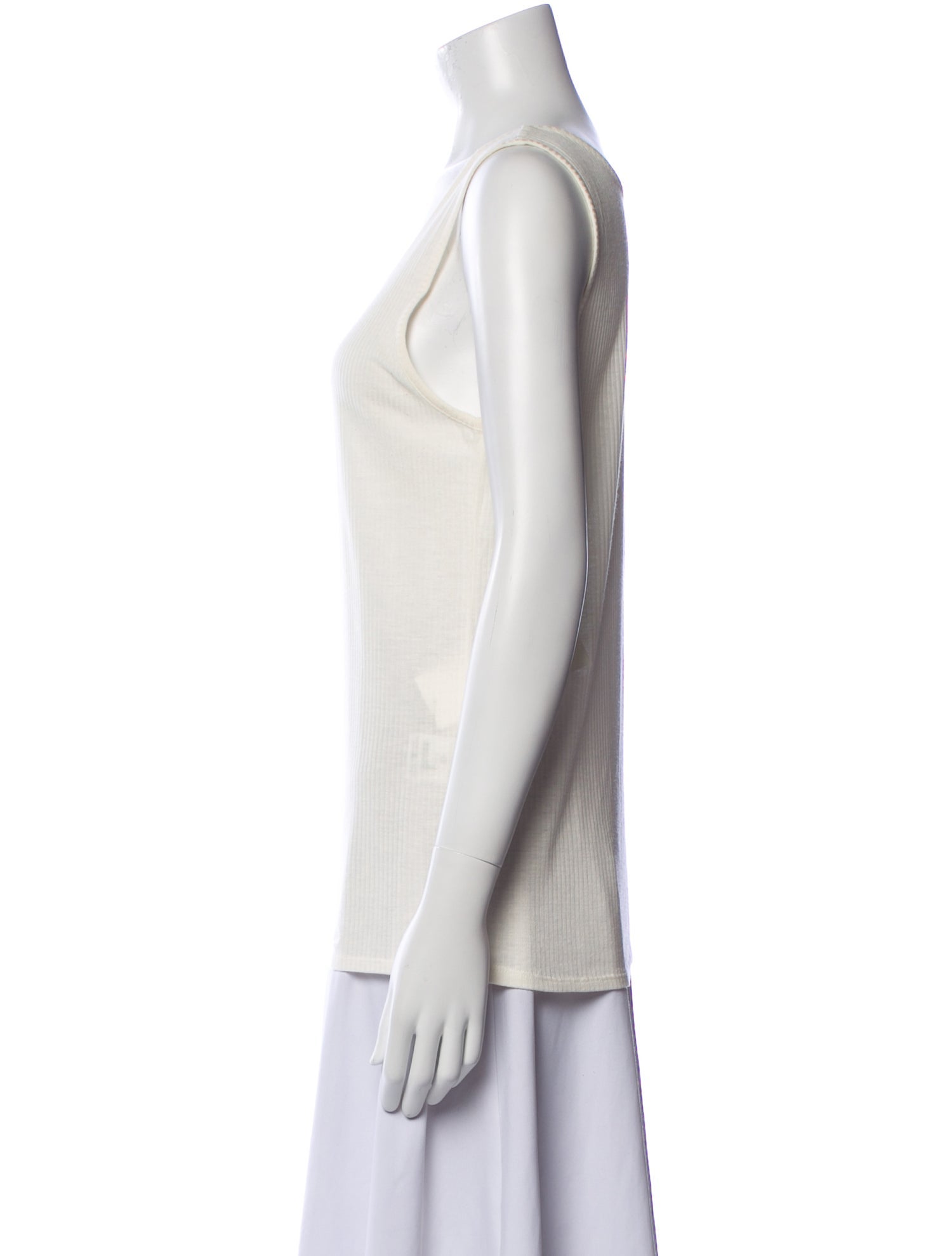 Loulou Studio Scoop Neck Sleeveless Top