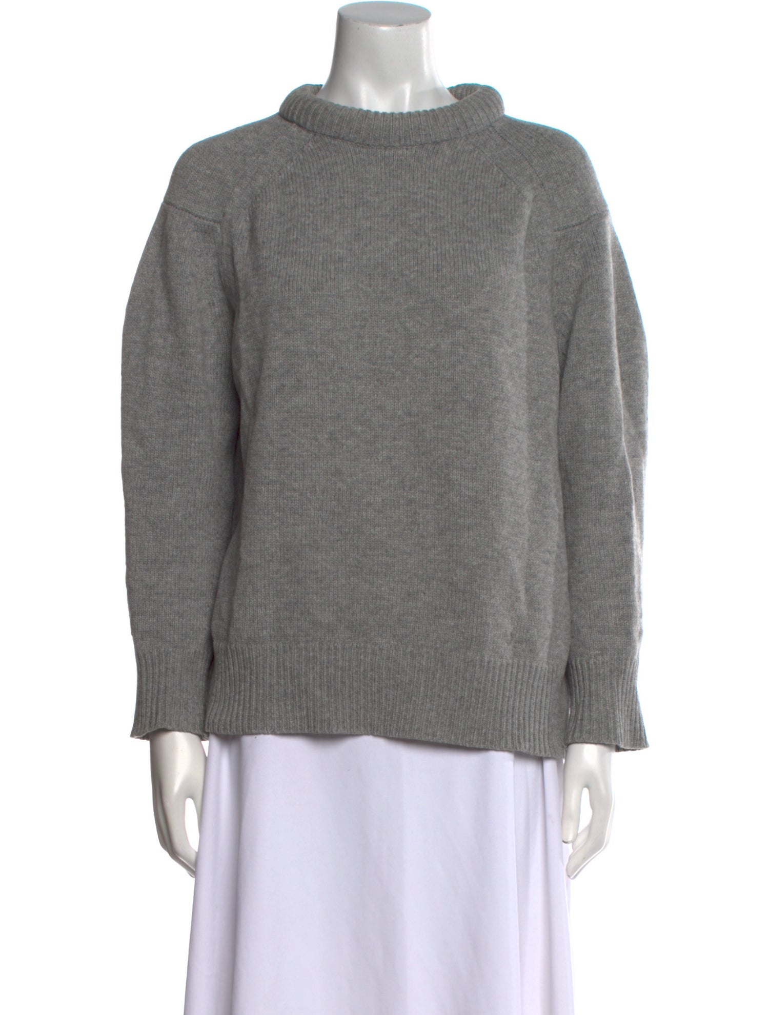 Loulou Studio Wool Mock Neck Sweater