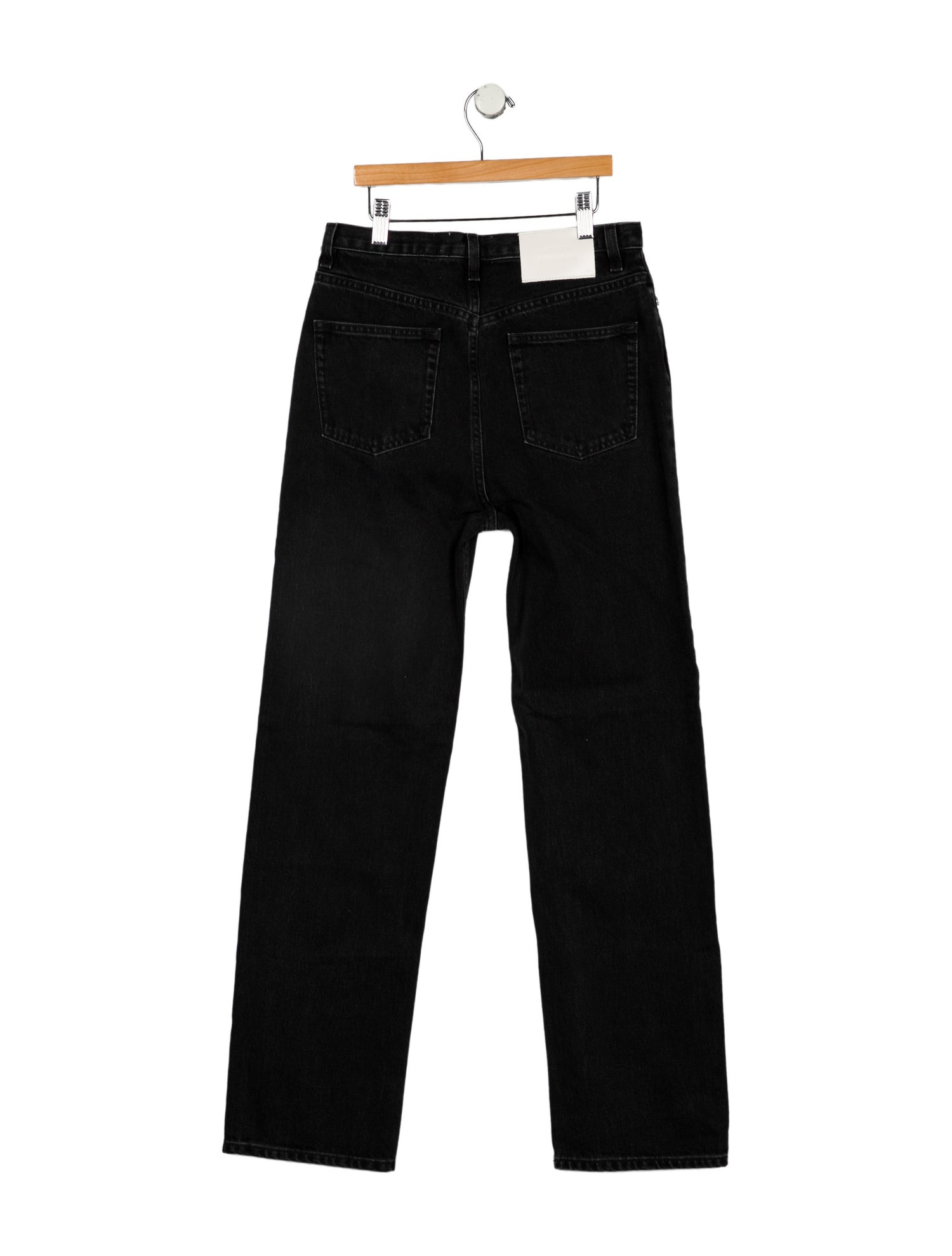 Loulou Studio High-Rise Straight Leg Jeans