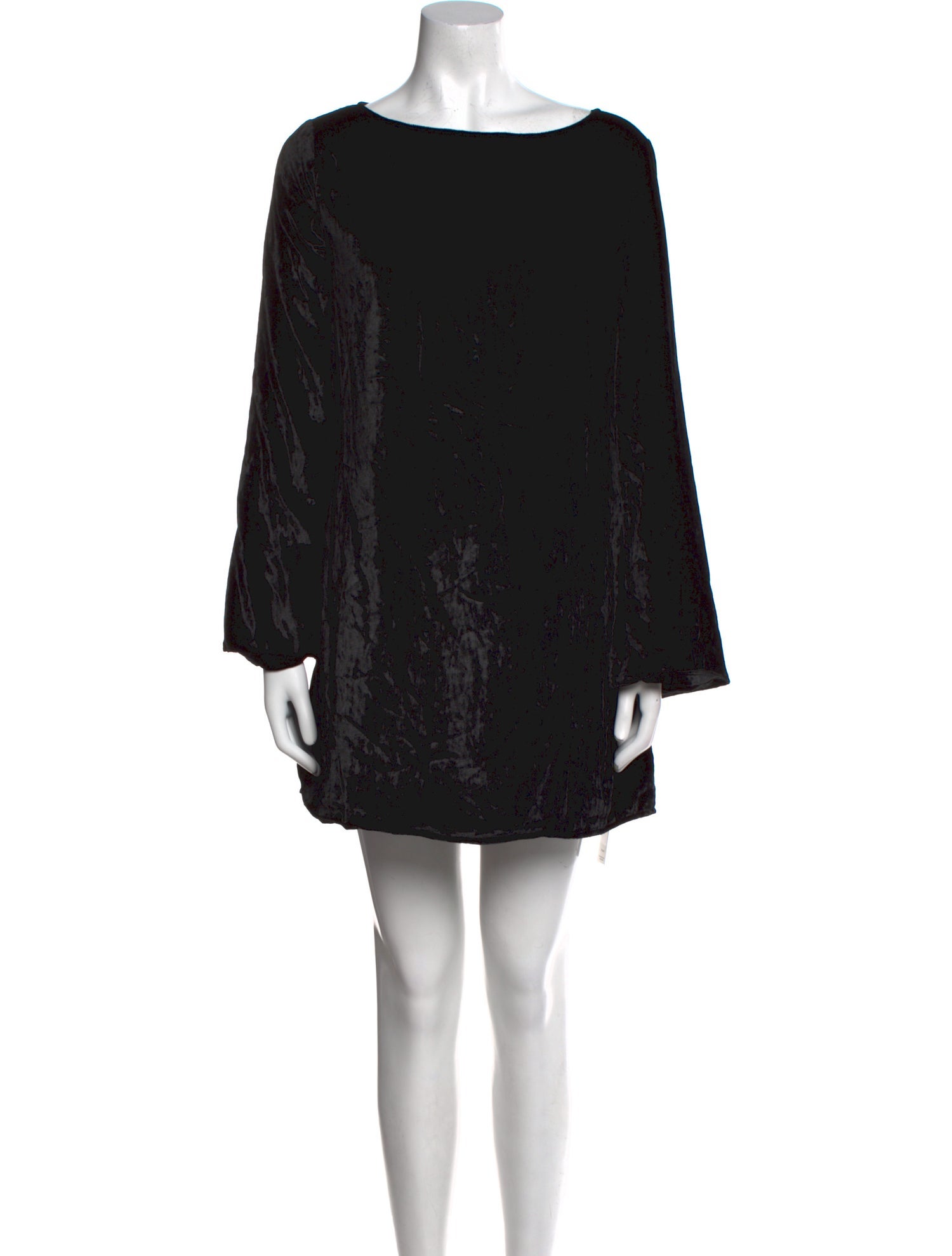 Loulou Studio Bateau Neckline Mini Dress