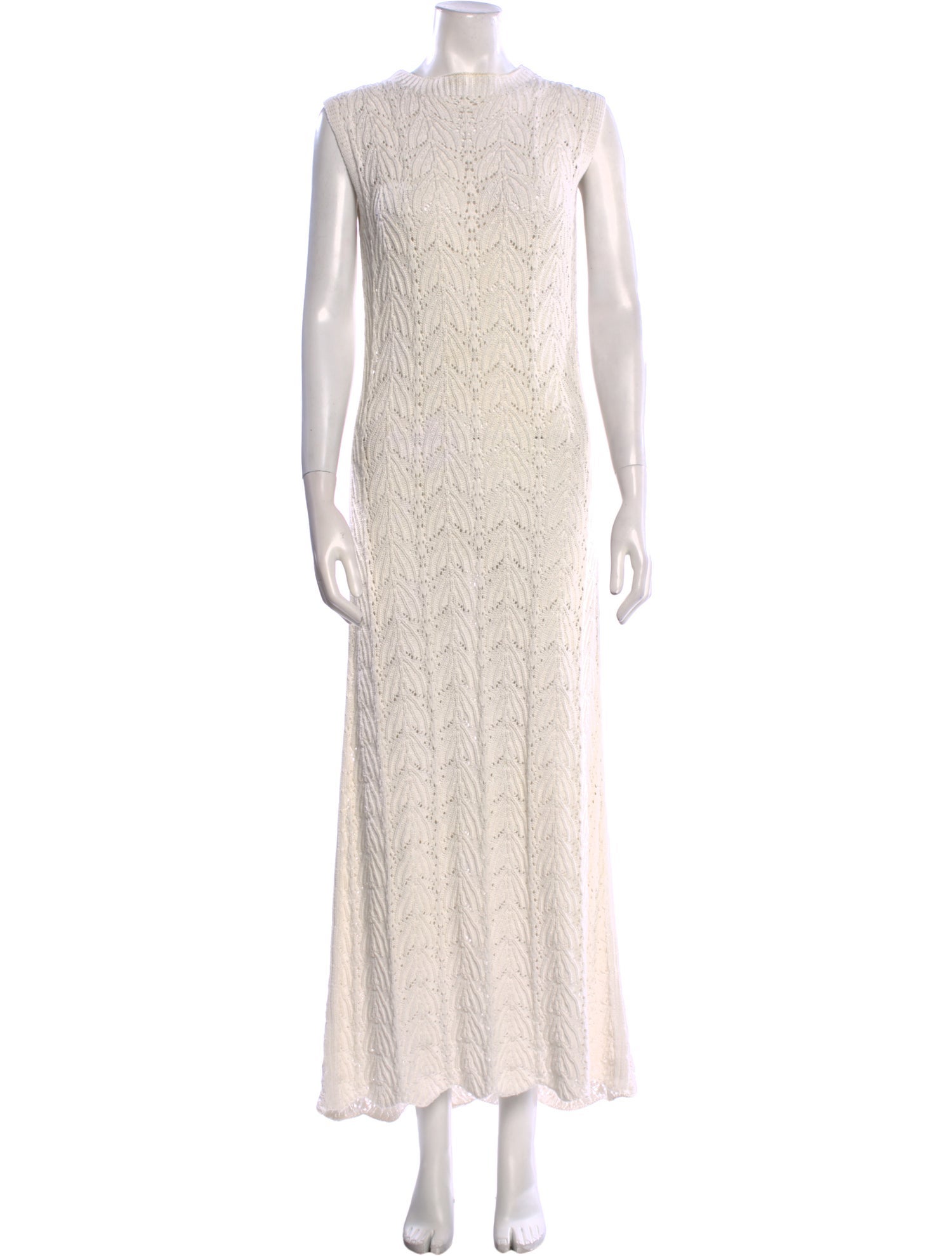 Loulou Studio Crew Neck Long Dress