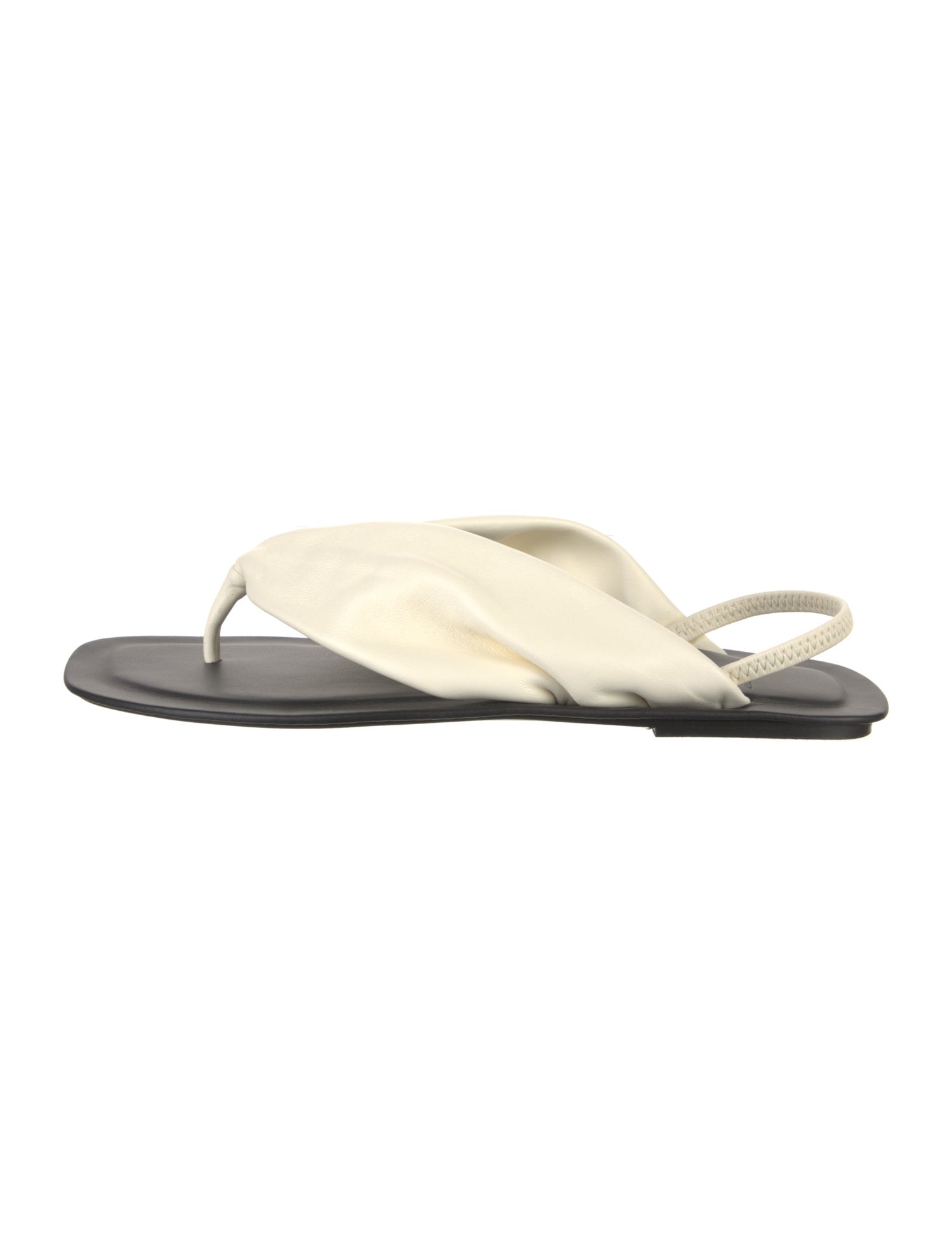 Loulou Studio Leather Flip Flops