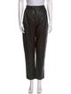 Loulou Studio Leather Straight Leg Pants