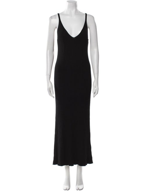 Loulou Studio V-Neck Long Dress