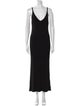 Loulou Studio V-Neck Long Dress