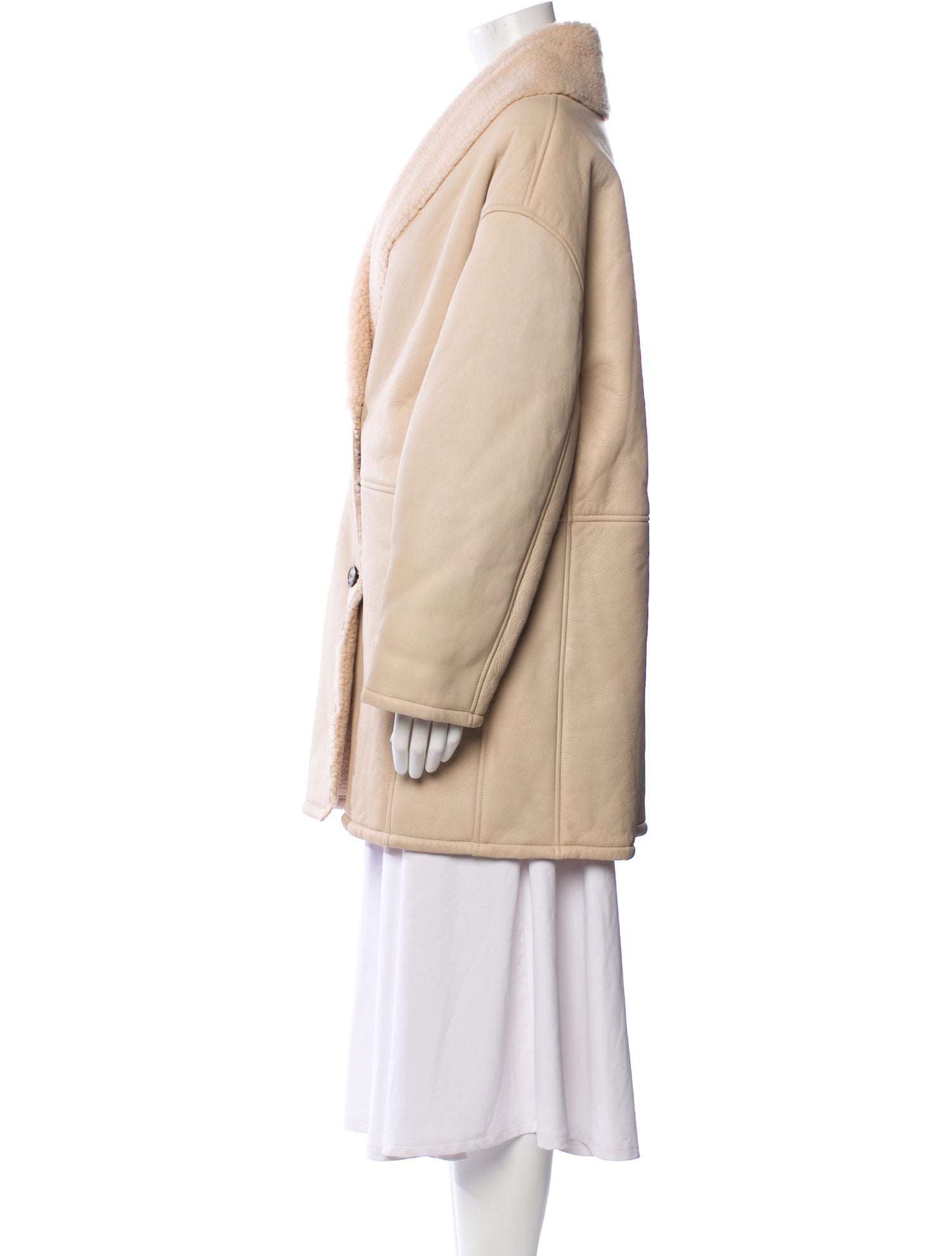 Loulou Studio Shearling Fur Coat