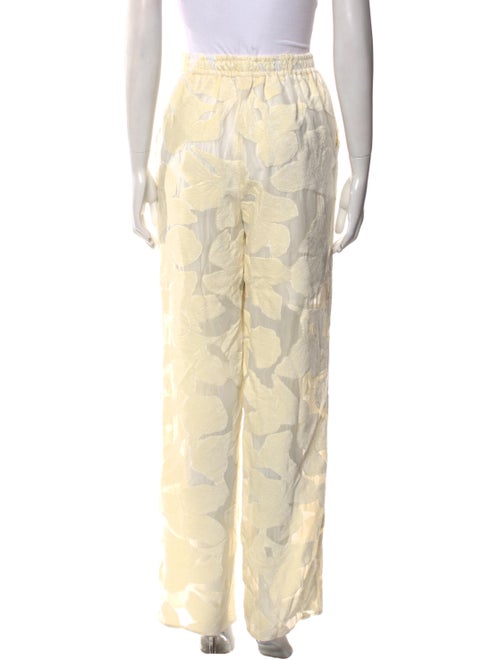 Loulou Studio Lace Pattern Wide Leg Pants